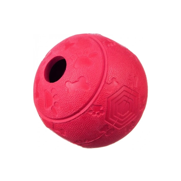 Barry King Мяч для лакомств Игрушка для собак Красный 8 см
