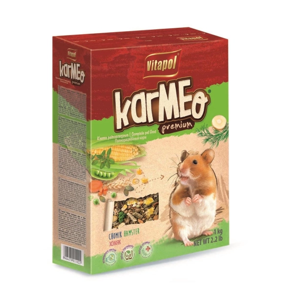 Vitapol. Hrana completa Karmeo Premium pentru hamsteri 1 kg