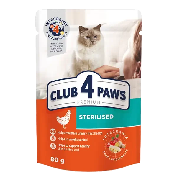 hrana pentru pisici adulte sterilizate