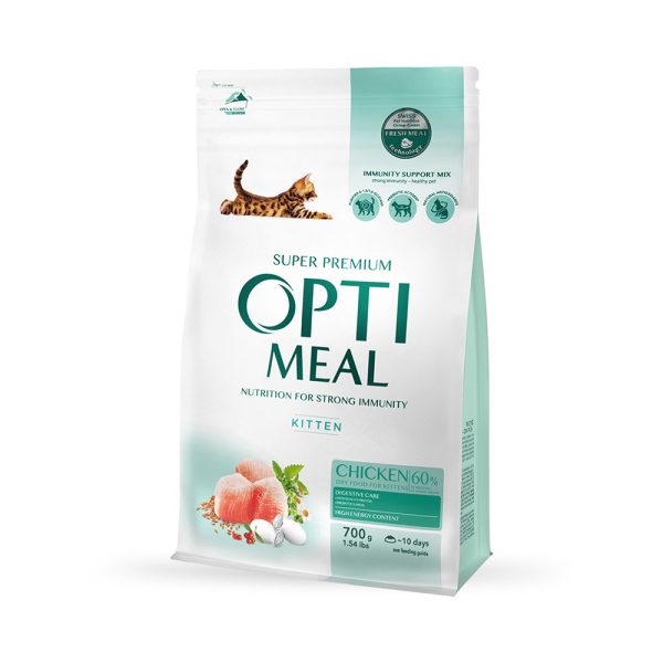 OPTIMEAL™.-Hrana-uscata-completa-pentru-pisici-–-pui-0,7-kg