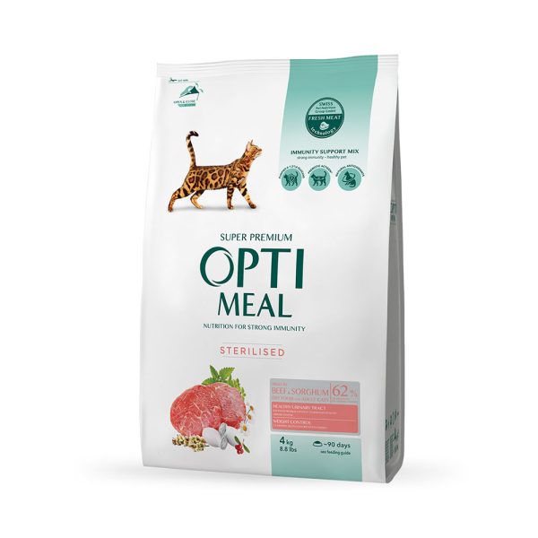 OPTIMEAL™.-Полнорационный-сухой-корм-для-стерилизованных-кошек-и-кастрированных-котов-–-говядина-и-сорго-4-кг
